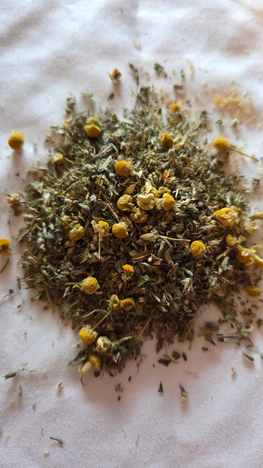 Image of loose catnip and chamomile