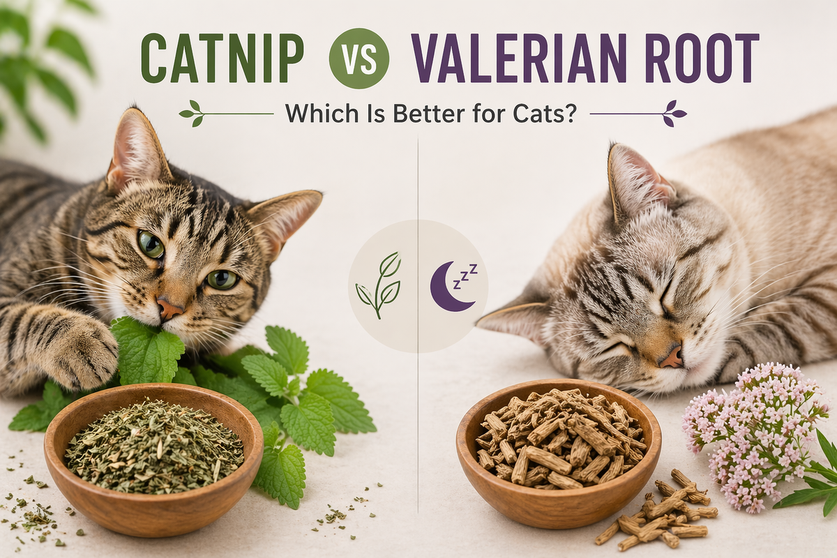 Root Cats Catnip vs Valerian Root for Cats: What Every Cat Owner Should Know ...