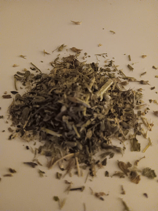 Close up of our organic catnip for cats
