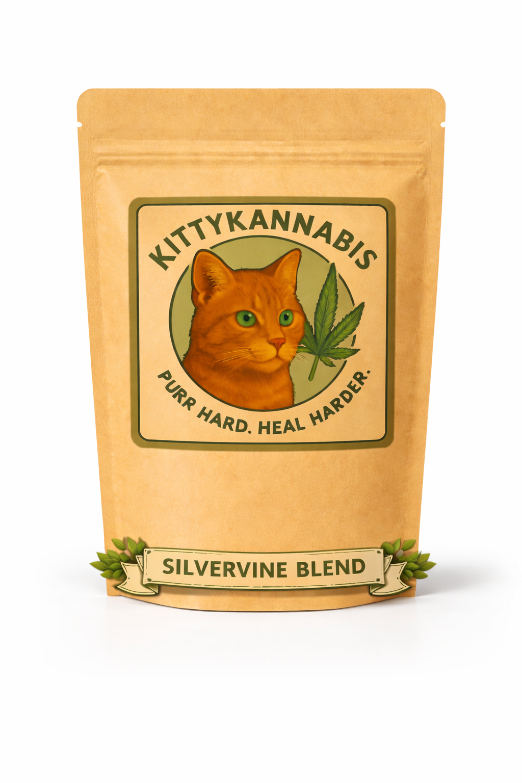 Image of our Catnip and silvervine blend for cats