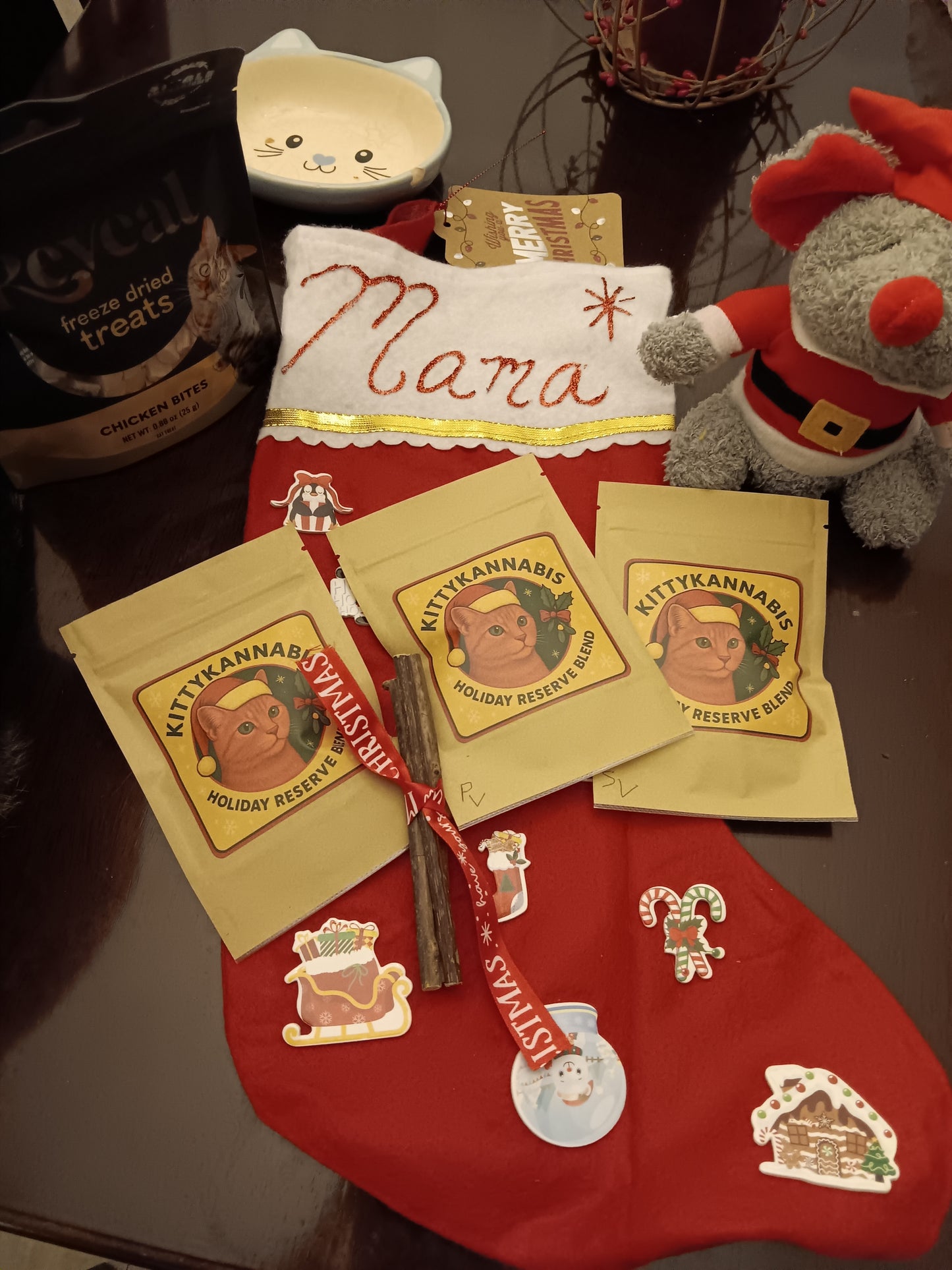 Meowy Christmas DIY Stocking Kit (Comes with free mystery gift)