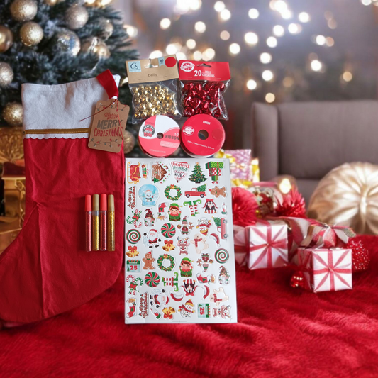 Meowy Christmas DIY Stocking Kit (Comes with free mystery gift)