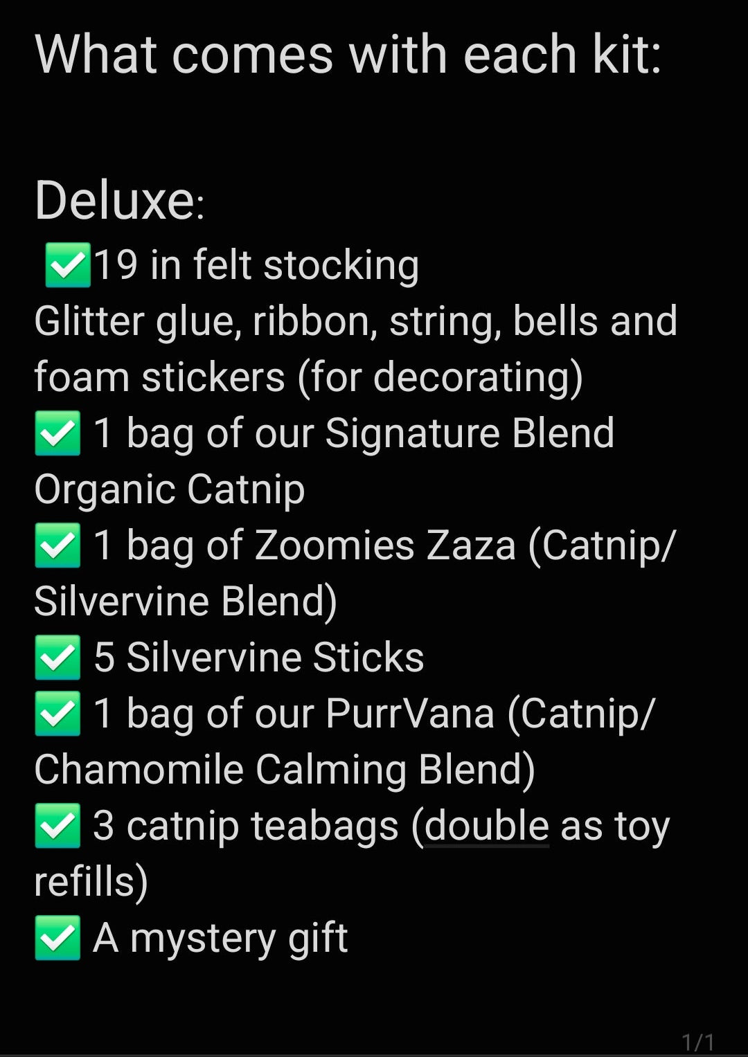 Meowy Christmas DIY Stocking Kit (Comes with free mystery gift)